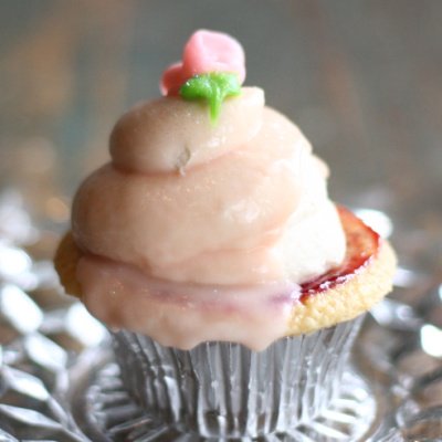 Strawberry Romance Cupcake